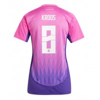 Maglia Calcio Germania Toni Kroos #8 Seconda Divisa Donna Europei 2024 Manica Corta